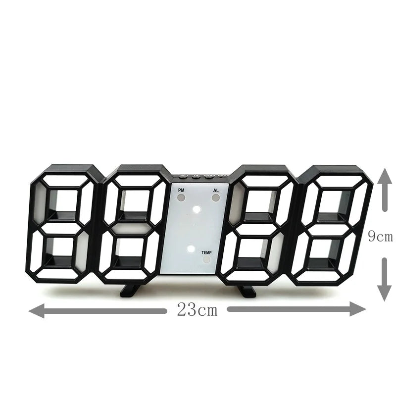 Kreatx 3D LED Wall Clock